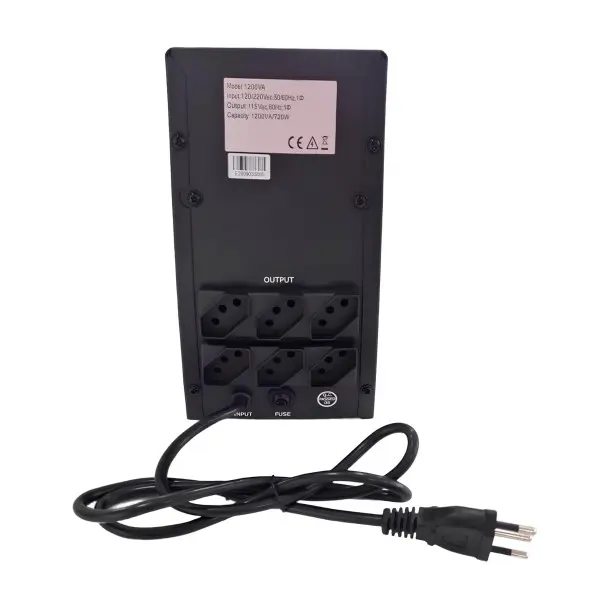 Nobreak Multiteck Estabilizador 1200VA Entrada e Saída Mono 115V