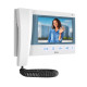 Interfone Monofone Interno HDL com Tela de LCD 7'' Touch para Vídeo para Porteiro Eletrônico, Wi-Fi, Audio Advance, Branco, 90.02.13.002