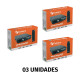 Kit com 3 Receptores Digitais MidiaBox SE Special Edition para Banda Ku 5G, Century